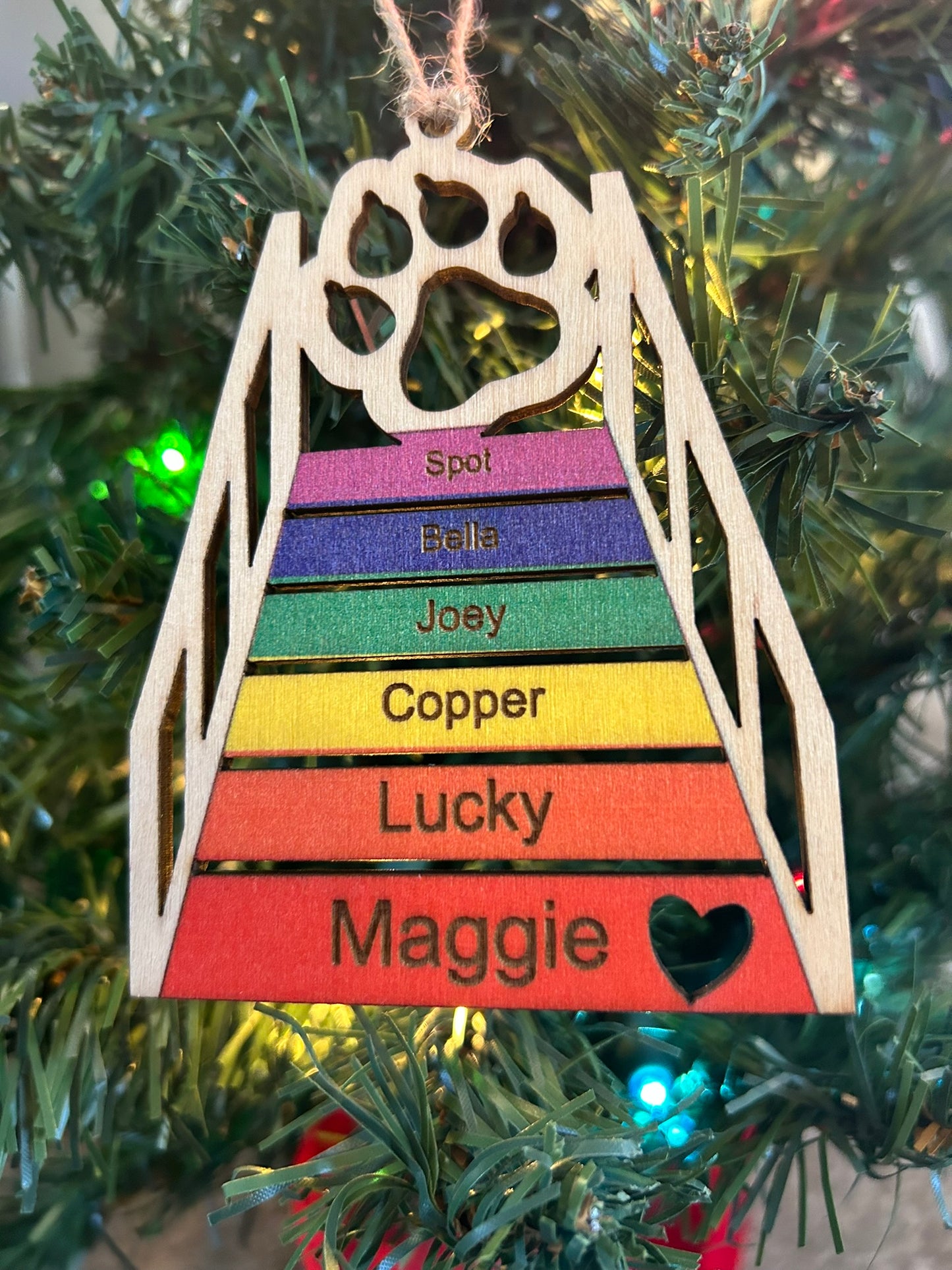 Rainbow Bridge Ornament