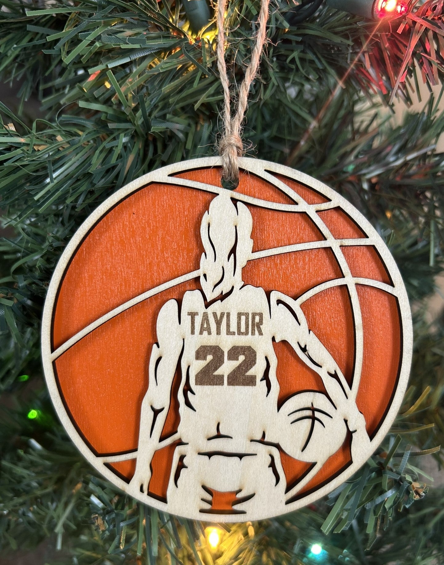 Basketball Player Ornament