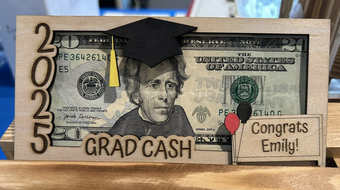 Grad Cash Money Holder