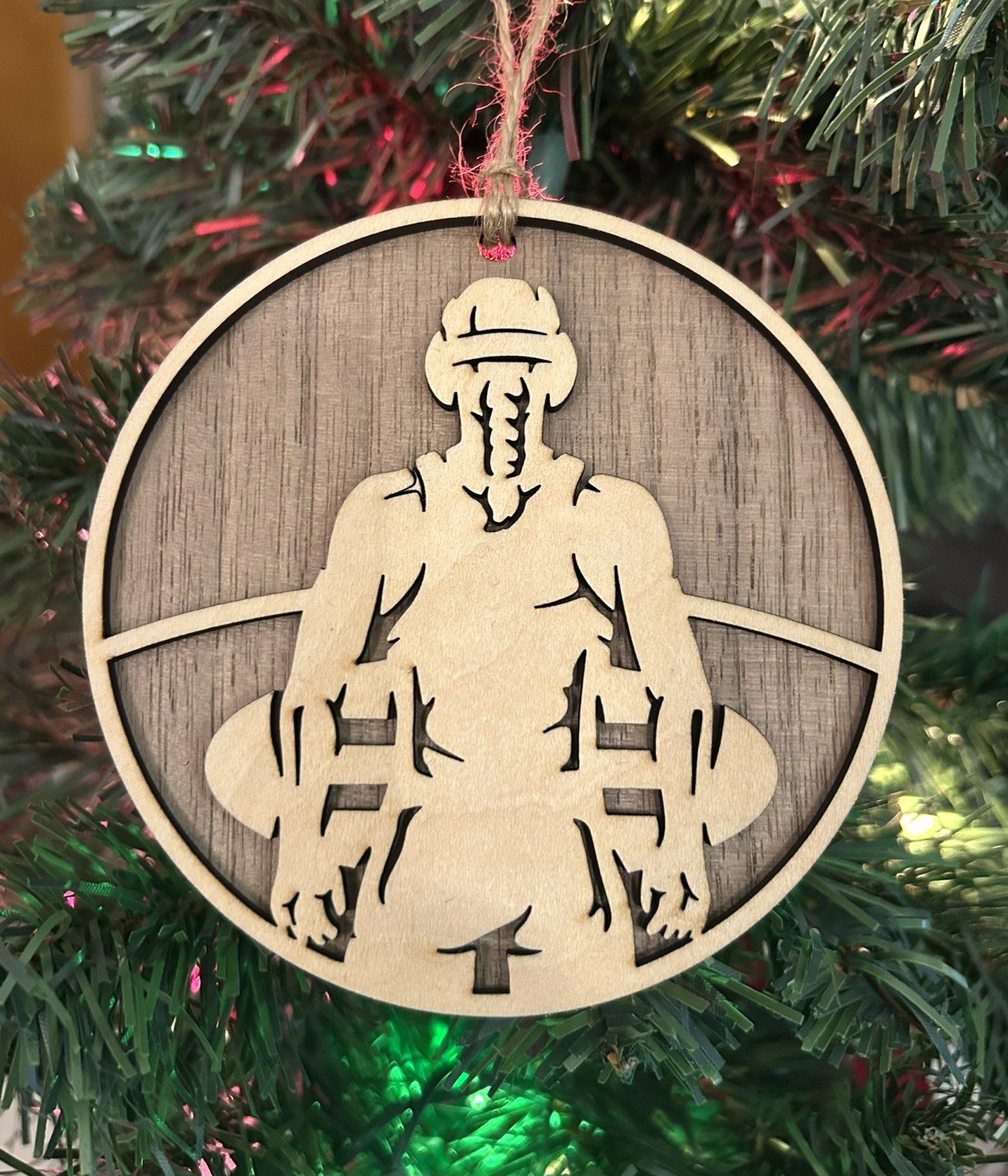 Wrestler Ornament