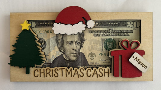 Christmas Cash Money Holder
