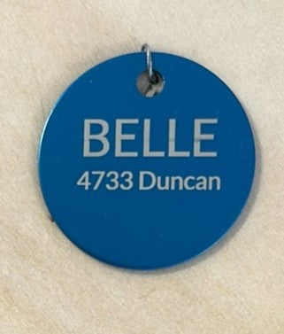 Circle ID Tag