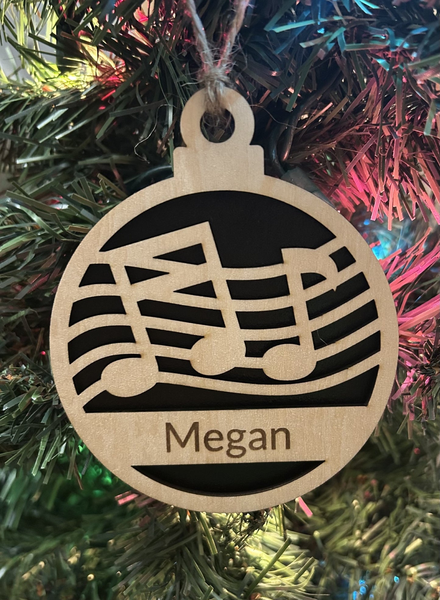 Music Notes Ornament
