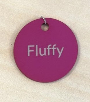 Circle ID Tag
