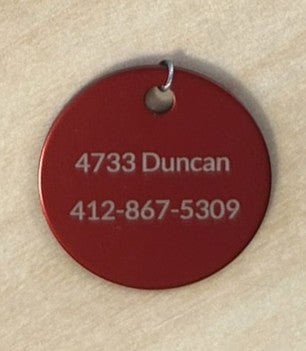 Circle ID Tag
