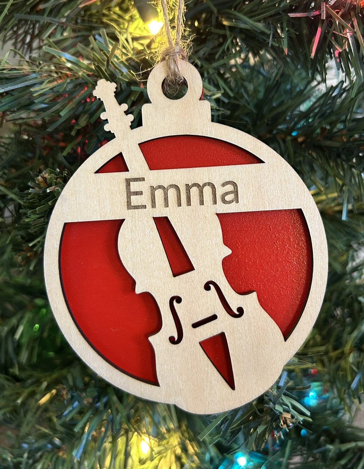 Violin Ornament
